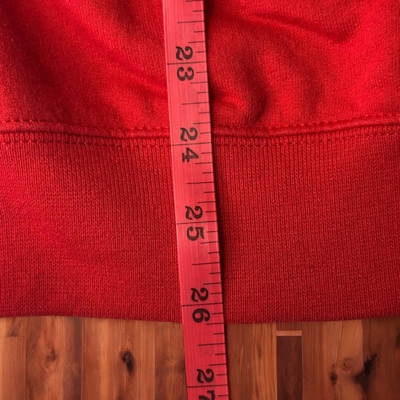 Champion Wisconsin Badgers Crewneck Sweatshirt Mens Size S Red College - Picture 5 of 5